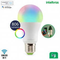 Lâmpada Inteligente Smart LED Wi-Fi E27 EWS 410 Intelbras