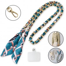 Cordão de Pescoço para celular Cetim 55cm - Verde