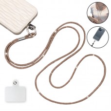 Cordão de Pescoço para celular com Strass 60cm - Cobre