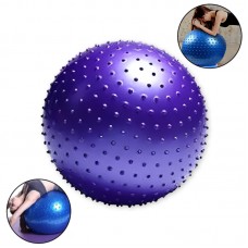 Bola de Pilates Yoga 85 Cm com cravos - Roxa
