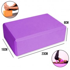 Tijolo Bloco eva para Yoga e Pilates 23x15x8 - Lilás