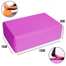 Tijolo Bloco eva para Yoga e Pilates 23x15x8 - Pink
