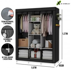 Guarda Roupa Organizador 3 portas Slide XC-GR-01 X-Cell