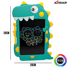 Lousa Mágica LCD RGB Infantil 9" polegadas XZB-09 Xtrad - Verde