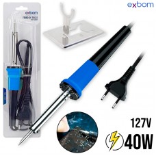 Ferro de Solda 40W 110V PRO-FSDO140 Exbom