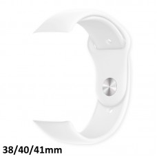 Pulseira Smartwatch Esportiva Lisa 38/40/41mm - Branca