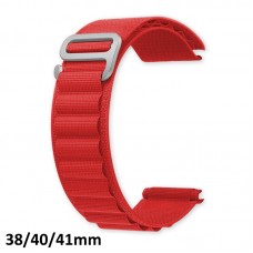 Pulseira Smartwatch Loop Alpina 38/40/41mm - Vermelha
