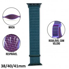 Pulseira Smartwatch Loop Esportiva 38/40/41mm - Azul Naval