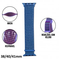 Pulseira Smartwatch Loop Esportiva 38/40/41mm - Azul