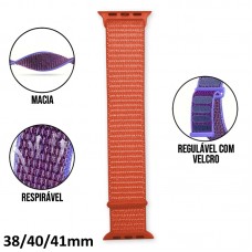 Pulseira Smartwatch Loop Esportiva 38/40/41mm - Laranja