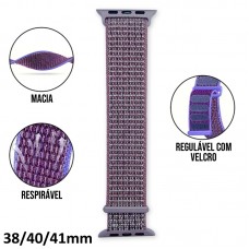 Pulseira Smartwatch Loop Esportiva 38/40/41mm - Rosa Escuro