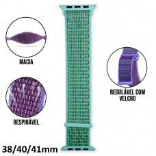 Pulseira Smartwatch Loop Esportiva 38/40/41mm - Verde Claro