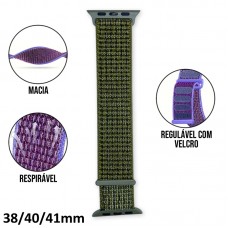 Pulseira Smartwatch Loop Esportiva 38/40/41mm - Verde Oliva