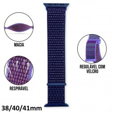 Pulseira Smartwatch Loop Esportiva 38/40/41mm - Violeta Rosa