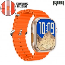 Relógio Smartwatch 7 RG-W70MN Ultra Revenger - Dourado