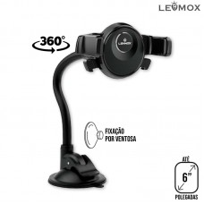 Suporte Celular Veicular LEY-1668 Lehmox - Preto