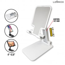 Suporte Celular de Mesa LEY-229 Lehmox - Branco