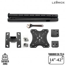 Suporte de TV/Monitor 14" a 42" LEY-1585D Lehmox