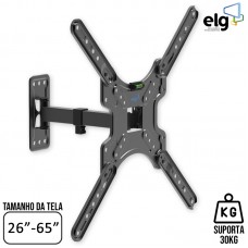 Suporte de TV Multiarticulado 26" a 65" MT400AR ELG 