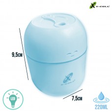 Umidificador 220ml LED XC-UM-01 X-Cell - Azul