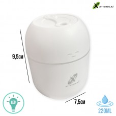 Umidificador 220ml LED XC-UM-13 X-Cell - Branco