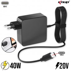 Fonte Carregador para Notebook 45W 20V 2.25A KP-PDC45 Knup