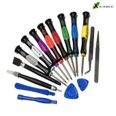 Kit Chaves Manutenção para Celular 16 Peças XC-KC-2811 X-Cell