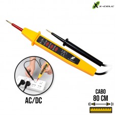 Testador de Tensão Elétrica AC/DC XC-TT-02 X-Cell