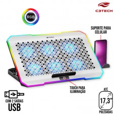 Base Notebook RGB Refrigerada Gamer NBC-550SI C3 Tech