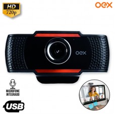Webcam HD 720p Easy W200 OEX - Preto