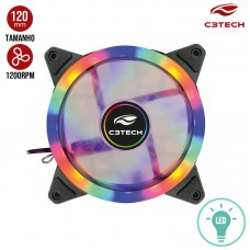 Cooler Fan 12x12cm LED Multicores F11-L150M C3 Tech