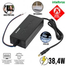 Fonte 12V AC/DC EF 1203S Intelbras
