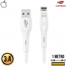 Cabo USB x Lightning 1m CB-L300WH C3 Tech - Branco