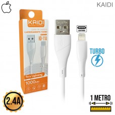Cabo Lightning 1m Turbo KD-11A Kaidi - Branco