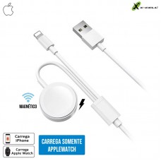 Carregador USB 2 em 1 Lightning + Apple Watch XC-CD-88 X-Cell