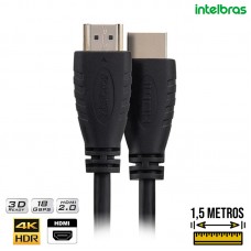 Cabo HDMI 1,5m 4K CH 2015 Intelbras