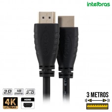 Cabo HDMI 3m 4K CH 2030 Intelbras