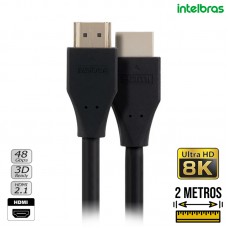 Cabo HDMI 2m 8K CH 2120 Intelbras