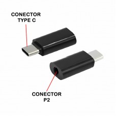 Adaptador Tipo C X P2 LE-5587 It Blue