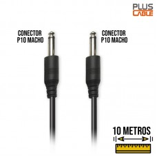 Cabo P10 x P10 10m P10100 Plus Cable