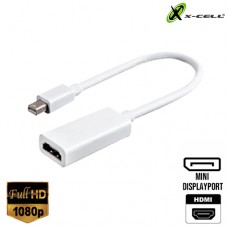 Cabo Adaptador Mini Displayport x HDMI XC-ADP-22 X-Cell