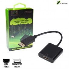 Cabo Adaptador Displayport x HDMI XC-ADP-24 X-Cell