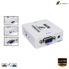Mini Conversor HDMI x VGA XC-MC-03 X-Cell