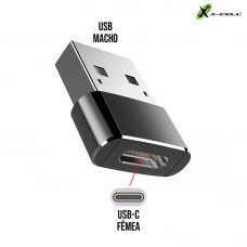 Adaptador USB x Tipo C XC-ADP-29 X-Cell