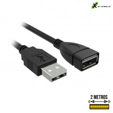 Cabo Extensor USB 2m XC-M/F-2M X-Cell