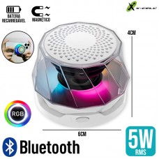 Caixa de Som Bluetooth RBG Magnética ZQS-P15 X-Cell