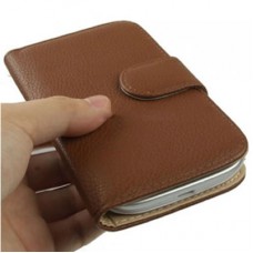 Capa Book Cover para Xiaomi Mi 11i /Poco F3 5G/Redmi K40 Pro - Marrom