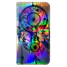 Capa Book Cover para Samsung Galaxy A70 - Efeito Metalizado Filtro dos Sonhos Aquarela