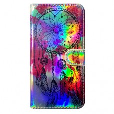 Capa Book Cover para Samsung Galaxy A70 - Efeito Metalizado Filtro dos Sonhos Pink