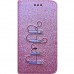 Book Cover para iPhone 7 e 8 Plus - Gliter Amar Vermelha